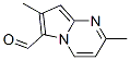 Pyrrolo[1,2-a]pyrimidine-6-carboxaldehyde, 2,7-dimethyl- (9ci) Structure,61900-77-4Structure