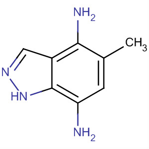 1H-indazole-4,7-diamine, 5-methyl- Structure,61920-56-7Structure