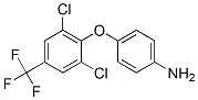 4-(2,6-Dichloro-4-trifluoromethyl-phenoxy)-phenylamineStructure,61946-83-6Structure 4-(2,6-Dichloro-4-trifluoromethyl-phenoxy)-phenylamine Structure,61946-83-6Structure