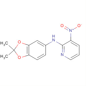 N-(2,2-dimethyl-1,3-benzodioxol-5-yl)-3-nitro-2-pyridinamineStructure,61963-89-1Structure N-(2,2-dimethyl-1,3-benzodioxol-5-yl)-3-nitro-2-pyridinamine Structure,61963-89-1Structure