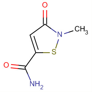 5-Isothiazolecarboxamide,2,3-dihydro-2-methyl-3-oxo-(9ci)Structure,62020-65-9Structure 5-Isothiazolecarboxamide,2,3-dihydro-2-methyl-3-oxo-(9ci) Structure,62020-65-9Structure