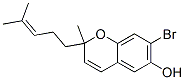 2-Methyl -2-(4-methyl-3-pentenyl)-7-bromo-2h-1-benzopyran-6-olStructure,62042-44-8Structure 2-Methyl -2-(4-methyl-3-pentenyl)-7-bromo-2h-1-benzopyran-6-ol Structure,62042-44-8Structure