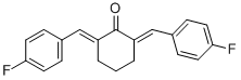 2,6-Bis(4-fluorobenzylidene)cyclohexanoneStructure,62085-74-9Structure 2,6-Bis(4-fluorobenzylidene)cyclohexanone Structure,62085-74-9Structure