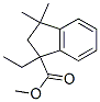 1-Ethyl-2,3-dihydro-3,3-dimethyl-1h-indene-1-carboxylic acid methyl esterStructure,62185-65-3Structure 1-Ethyl-2,3-dihydro-3,3-dimethyl-1h-indene-1-carboxylic acid methyl ester Structure,62185-65-3Structure