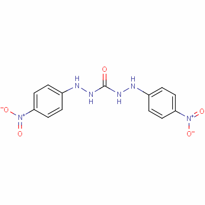 1,5-Bis(4-nitrophenyl)carbohydrazideStructure,622-69-5Structure 1,5-Bis(4-nitrophenyl)carbohydrazide Structure,622-69-5Structure