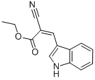 Ethyl(2E)-2-cyano-3-(1H-indolyl-3-yl)acrylate Structure,62309-96-0Structure