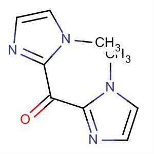 Bis-(1-methyl-1h-imidazol-2-yl)-methanoneStructure,62366-40-9Structure Bis-(1-methyl-1h-imidazol-2-yl)-methanone Structure,62366-40-9Structure