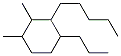 1,2-Dimethyl-3-pentyl-4-propylcyclohexaneStructure,62376-17-4Structure 1,2-Dimethyl-3-pentyl-4-propylcyclohexane Structure,62376-17-4Structure