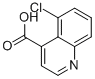 5-Chloroquinoline-4-carboxylic acidStructure,62482-32-0Structure 5-Chloroquinoline-4-carboxylic acid Structure,62482-32-0Structure