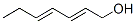 2,4-Heptadien-1-olStructure,62488-55-5Structure 2,4-Heptadien-1-ol Structure,62488-55-5Structure