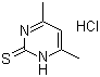 4,6-Dimethyl-1h-pyrimidine-2-thione hydrochlorideStructure,62501-45-5Structure 4,6-Dimethyl-1h-pyrimidine-2-thione hydrochloride Structure,62501-45-5Structure