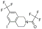 2,2,2-Trifluoro-1-(5-iodo-7-(trifluoromethyl)-3,4-dihydroisoquinolin-2(1h)-yl)ethanoneStructure,625126-88-7Structure 2,2,2-Trifluoro-1-(5-iodo-7-(trifluoromethyl)-3,4-dihydroisoquinolin-2(1h)-yl)ethanone Structure,625126-88-7Structure