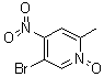 Pyridine, 5-bromo-2-methyl-4-nitro-, 1-oxideStructure,62516-08-9Structure Pyridine, 5-bromo-2-methyl-4-nitro-, 1-oxide Structure,62516-08-9Structure