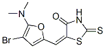 5-[[4-溴-5-(二甲基氨基)-2-呋喃]亞甲基]-2-硫氧代-4-噻唑啉酮結(jié)構(gòu)式_625397-06-0結(jié)構(gòu)式