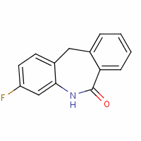 3-氟-5,11-二氫-6H-二苯[b,e]氮雜革-6-酮結(jié)構(gòu)式_62662-88-8結(jié)構(gòu)式