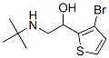 1-(3-Bromo-2-thienyl)-2-tert-butylaminoethanolStructure,62673-54-5Structure 1-(3-Bromo-2-thienyl)-2-tert-butylaminoethanol Structure,62673-54-5Structure
