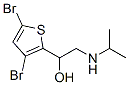 1-(3,5-Dibromo-2-thienyl)-2-isopropylaminoethanolStructure,62673-58-9Structure 1-(3,5-Dibromo-2-thienyl)-2-isopropylaminoethanol Structure,62673-58-9Structure
