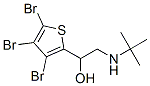 2-Tert-butylamino-1-(3,4,5-tribromo-2-thienyl)ethanolStructure,62673-62-5Structure 2-Tert-butylamino-1-(3,4,5-tribromo-2-thienyl)ethanol Structure,62673-62-5Structure