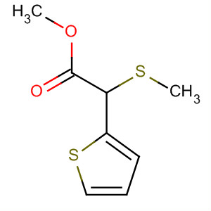 α-methylthio-2-thiopheneacetic acid methyl esterStructure,62689-67-2Structure α-methylthio-2-thiopheneacetic acid methyl ester Structure,62689-67-2Structure