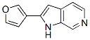 2-呋喃-3-基-1H-吡咯并[2,3-c]吡啶結(jié)構(gòu)式_627511-06-2結(jié)構(gòu)式