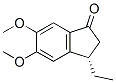 1H-inden-1-one,3-ethyl-2,3-dihydro-5,6-dimethoxy-,(3s)-(9ci) Structure,627518-53-0Structure
