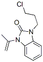1-(3-Chloropropyl)-1,3-dihydro-3-(1-methylvinyl)-2h-benzimidazol-2-oneStructure,62780-84-1Structure 1-(3-Chloropropyl)-1,3-dihydro-3-(1-methylvinyl)-2h-benzimidazol-2-one Structure,62780-84-1Structure
