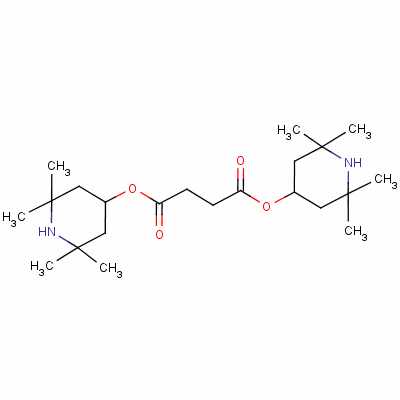 Bis(2,2,6,6-tetramethyl-4-piperidyl)succinateStructure,62782-03-0Structure Bis(2,2,6,6-tetramethyl-4-piperidyl)succinate Structure,62782-03-0Structure