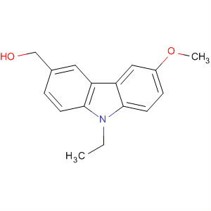 9-Ethyl-3-hydroxymethyl-6-methoxycarbazoleStructure,628294-75-7Structure 9-Ethyl-3-hydroxymethyl-6-methoxycarbazole Structure,628294-75-7Structure