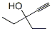 3-乙基-1-戊炔-3-醇結(jié)構(gòu)式_6285-06-9結(jié)構(gòu)式