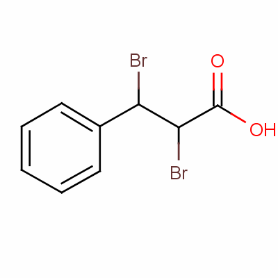 2,3-Dibromo-3-phenylpropionic AcidStructure,6286-30-2Structure 2,3-Dibromo-3-phenylpropionic Acid Structure,6286-30-2Structure