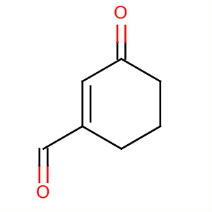 3-氧代-1-環(huán)己烯-1-羧醛結構式_62952-40-3結構式