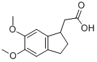 5,6-Dimethoxyindan-1-acetic acidStructure,62956-65-4Structure 5,6-Dimethoxyindan-1-acetic acid Structure,62956-65-4Structure