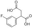 2-(3-Fluorophenyl)succinic acidStructure,62985-34-6Structure 2-(3-Fluorophenyl)succinic acid Structure,62985-34-6Structure
