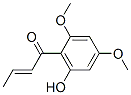 1-(6-Hydroxy-2,4-dimethoxyphenyl)-2-butene-1-oneStructure,62995-12-4Structure 1-(6-Hydroxy-2,4-dimethoxyphenyl)-2-butene-1-one Structure,62995-12-4Structure