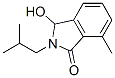 1H-isoindol-1-one, 2,3-dihydro-3-hydroxy-7-methyl-2-(2-methylpropyl)-(9ci)Structure,630114-11-3Structure 1H-isoindol-1-one, 2,3-dihydro-3-hydroxy-7-methyl-2-(2-methylpropyl)-(9ci) Structure,630114-11-3Structure