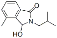 1H-isoindol-1-one, 2,3-dihydro-3-hydroxy-4-methyl-2-(2-methylpropyl)-(9ci)Structure,630114-12-4Structure 1H-isoindol-1-one, 2,3-dihydro-3-hydroxy-4-methyl-2-(2-methylpropyl)-(9ci) Structure,630114-12-4Structure