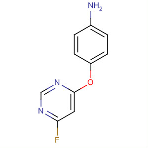 4-(6-氟嘧啶-4-基氧基)苯胺結(jié)構(gòu)式_630125-73-4結(jié)構(gòu)式
