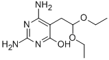 2,6-Diamino-5-(2,2-diethoxyethyl)pyrimidin-4-olStructure,63026-85-7Structure 2,6-Diamino-5-(2,2-diethoxyethyl)pyrimidin-4-ol Structure,63026-85-7Structure