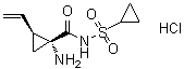 Cyclopropanecarboxamide, 1-amino-N-(cyclopropylsulfonyl)-2-ethenyl-, hydrochloride (1R,2S)-Structure,630421-49-7Structure Cyclopropanecarboxamide, 1-amino-N-(cyclopropylsulfonyl)-2-ethenyl-, hydrochloride (1R,2S)- Structure,630421-49-7Structure