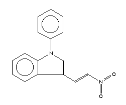 3-(2-Nitrovinyl)-1-phenylindoleStructure,63050-02-2Structure 3-(2-Nitrovinyl)-1-phenylindole Structure,63050-02-2Structure