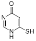 6-Mercaptopyrimidin-4(1H)-oneStructure,6311-83-7Structure 6-Mercaptopyrimidin-4(1H)-one Structure,6311-83-7Structure