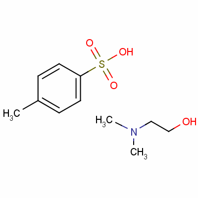 (Hydroxyethyl)dimethylammonium toluene-p-sulphonateStructure,63150-14-1Structure (Hydroxyethyl)dimethylammonium toluene-p-sulphonate Structure,63150-14-1Structure