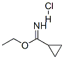 Ethyl cyclopropanecarbimidate, hclStructure,63190-44-3Structure Ethyl cyclopropanecarbimidate, hcl Structure,63190-44-3Structure