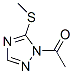 1H-1,2,4-triazole, 1-acetyl-5-(methylthio)- (9ci)Structure,63236-93-1Structure 1H-1,2,4-triazole, 1-acetyl-5-(methylthio)- (9ci) Structure,63236-93-1Structure