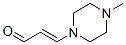 2-Propenal ,3-(4-methyl-1-piperazinyl)-(9ci)Structure,63271-30-7Structure 2-Propenal ,3-(4-methyl-1-piperazinyl)-(9ci) Structure,63271-30-7Structure