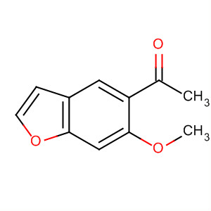 1-(6-Methoxybenzofuran-5-yl)ethanoneStructure,63272-70-8Structure 1-(6-Methoxybenzofuran-5-yl)ethanone Structure,63272-70-8Structure