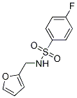 N-(furan-2-ylmethyl)4-fluorobenzenesulfonamideStructure,6341-35-1Structure N-(furan-2-ylmethyl)4-fluorobenzenesulfonamide Structure,6341-35-1Structure
