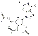 1-(2,3,5-三-o-乙?；?β-d-呋核亞硝脲)-4,6-二氯咪唑并[4,5-c]吡啶結(jié)構(gòu)式_63423-94-9結(jié)構(gòu)式