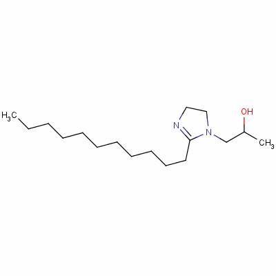 4,5-Dihydro-alpha-methyl-2-undecyl-1h-imidazole-1-ethanolStructure,63494-97-3Structure 4,5-Dihydro-alpha-methyl-2-undecyl-1h-imidazole-1-ethanol Structure,63494-97-3Structure