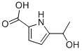 1H-pyrrole-2-carboxylic acid, 5-(1-hydroxyethyl)-(9ci)Structure,635313-72-3Structure 1H-pyrrole-2-carboxylic acid, 5-(1-hydroxyethyl)-(9ci) Structure,635313-72-3Structure
